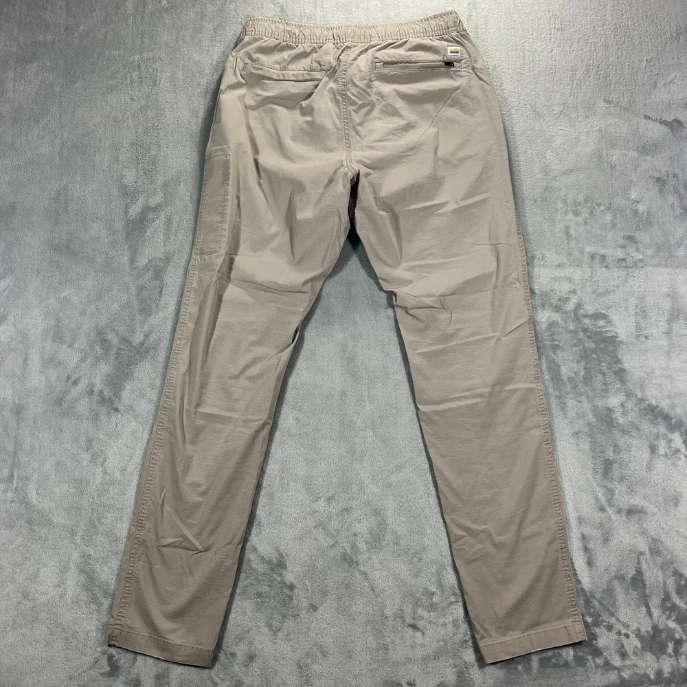 Vuori Ripstop Climber Pant Men Medium Khaki Tan V412 Outdoor Hiking Stretch